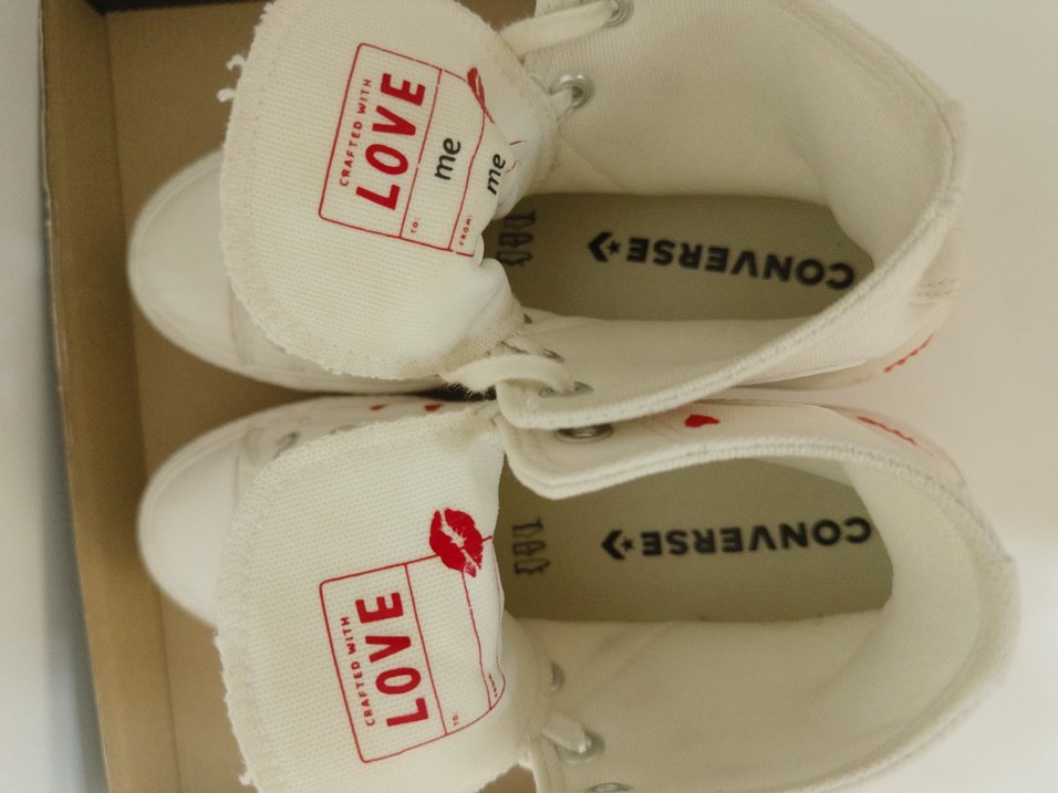 Beyaz Platform Topuklu Kadın Spor Ayakkabı - Görsel 4