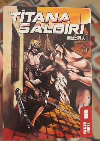 Titana Saldırı Cilt 8 - Hajime Isayama