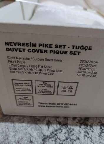  Beden Karaca Home Nevresim Pike Seti