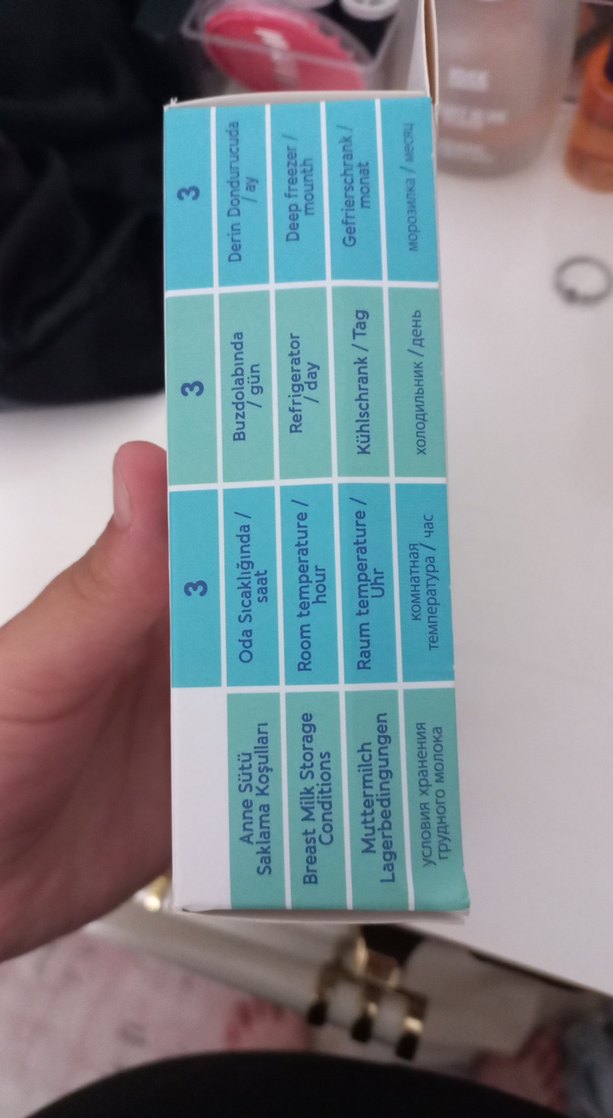 Wee Baby Anne Sütü Saklama Poşeti 20li 200ml - Görsel 2