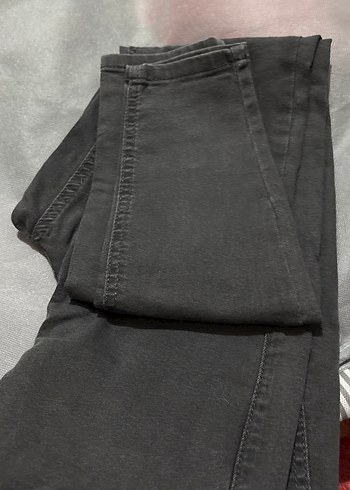 LC Waikiki Gri Düğmeli LCW Jeans Salaş Midi Kot