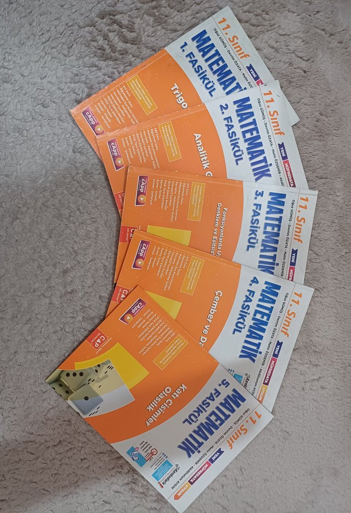 çap yayınları 11. Sınıf Matematik Seti - Görsel 2