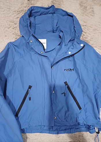 Kadın Mavi rüzgarlık - Görsel 2