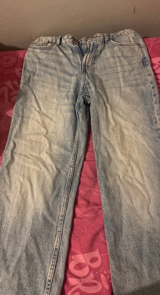 Bershka Açık Mavi Denim Jean — görsel 6/8