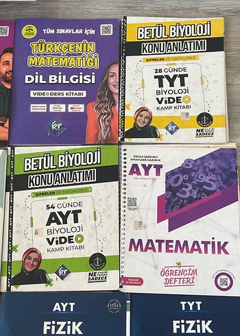 TYT ve AYT YOUTUBE KAMP KİTAPLARI SETİ