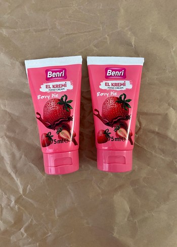 Benri Berry Pie El Kremi 75 ml 2 tane