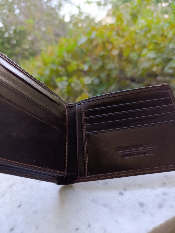 Klasik Kahverengi Erkek Cüzdanı - Görsel 3