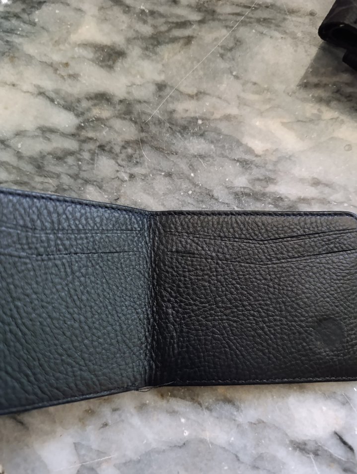 Siyah Minimalist Erkek Cüzdanı kartlik - Görsel 2