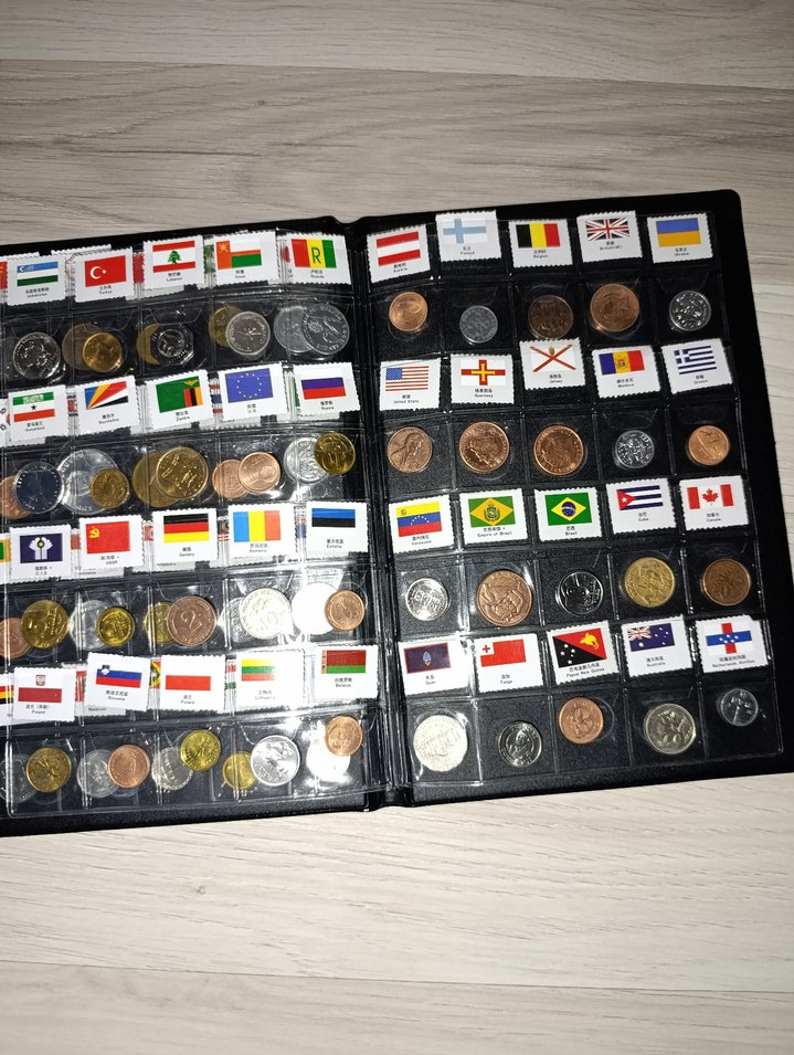 world coin çeşitli ülkelere ait demir paralar hediyelik - Görsel 2