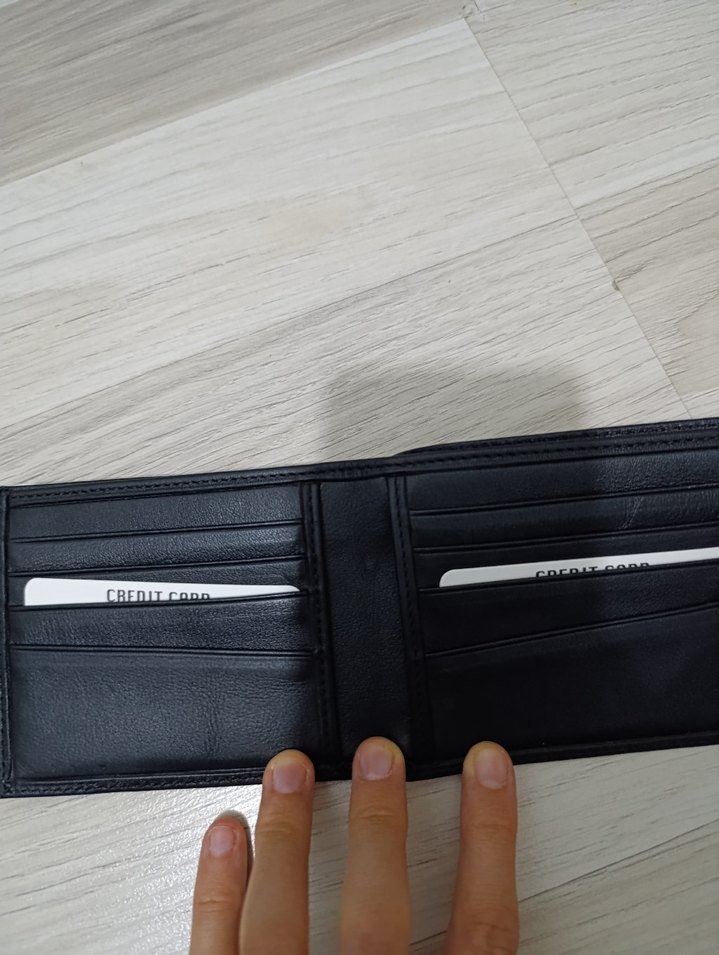 Siyah Baskılı Erkek Cüzdan - Görsel 4