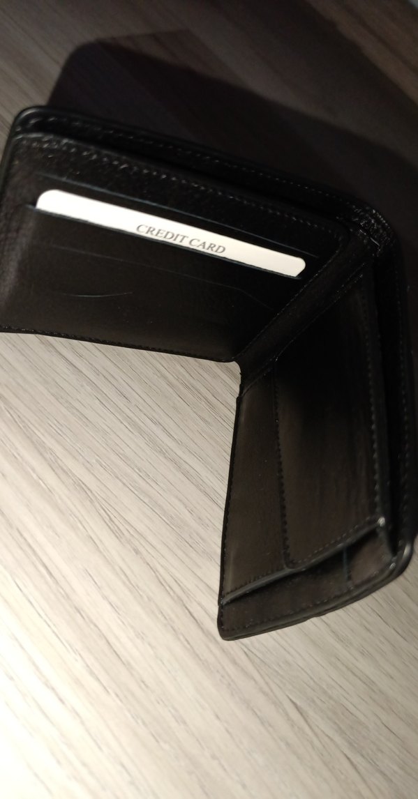 Armani Siyah Baskılı Erkek Cüzdan - Görsel 2