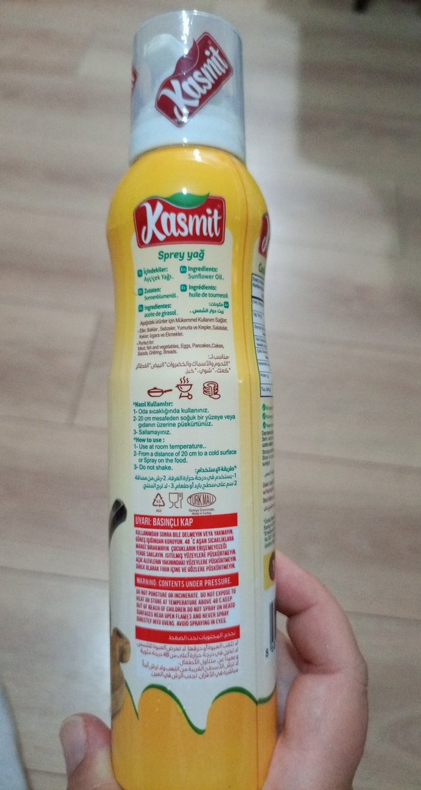 Kasmit Sprey Yağ - Pişirme Yağı - Görsel 2