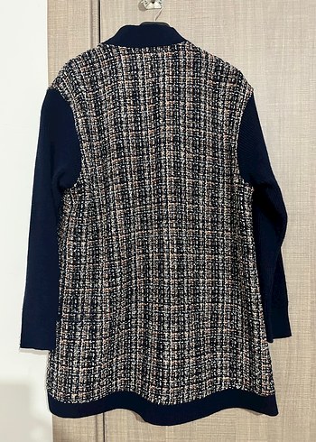 Düğmeli Midi Kadın Hırka - Görsel 5