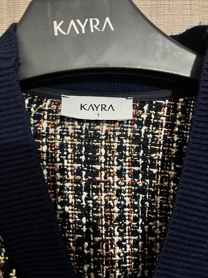 Düğmeli Midi Kadın Hırka - Görsel 3