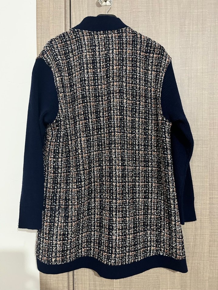 Düğmeli Midi Kadın Hırka - Görsel 5