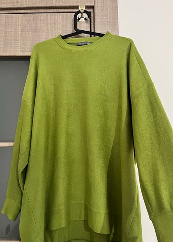 Yeşil Salaş Kadın Triko - Görsel 3