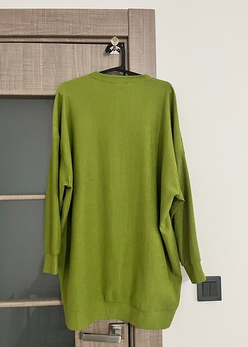 Yeşil Salaş Kadın Triko - Görsel 2