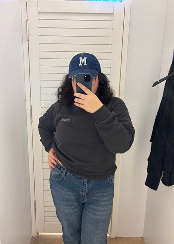 Trendyol Curve Mavi Yüksek Bel Straight Fit Büyük Beden - Görsel 5