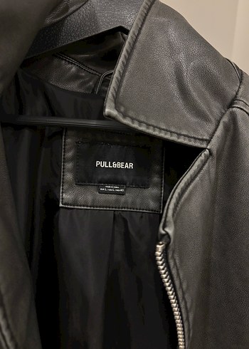 Pull and Bear Deri Biker Ceket - Görsel 4
