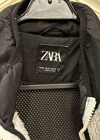 Zara Suni Koyun Yünü Mont - Görsel 7