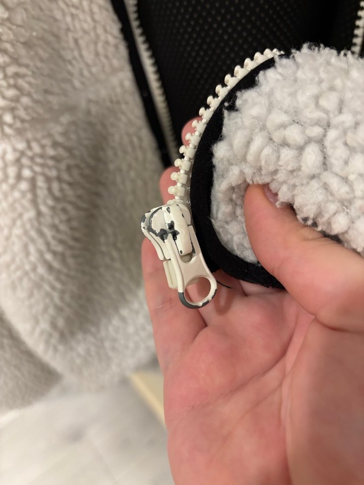 Zara Suni Koyun Yünü Mont - Görsel 3