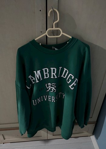 Defacto Yeşil Baskılı Kadın Sweatshirt - Görsel 2