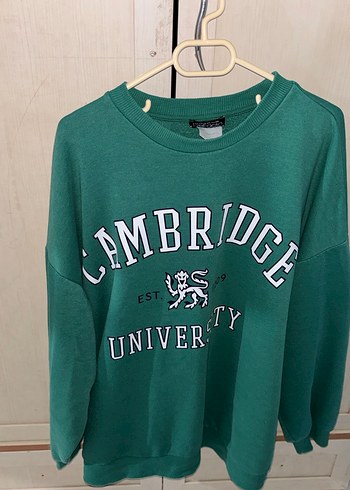 Defacto Yeşil Baskılı Kadın Sweatshirt - Görsel 8