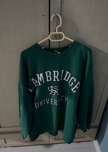 Defacto Yeşil Baskılı Kadın Sweatshirt - Görsel 9