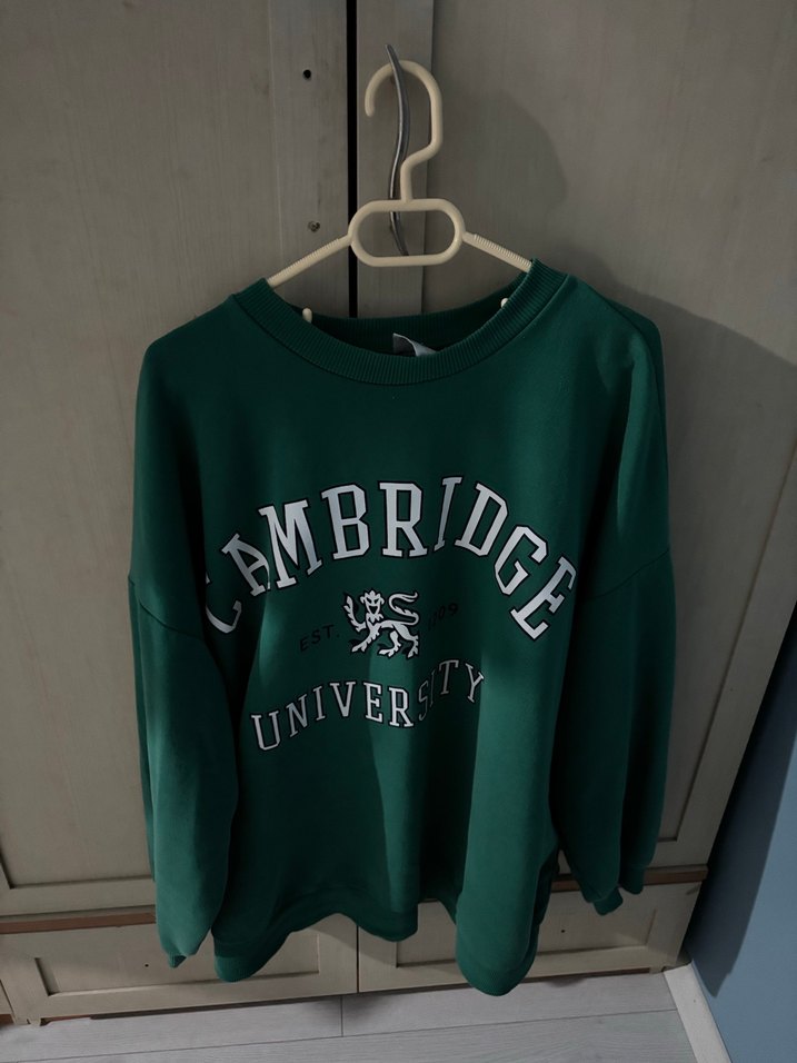 Defacto Yeşil Baskılı Kadın Sweatshirt - Görsel 2