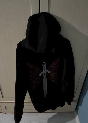 Hoodfame Taşlı Sweatshirt - Görsel 8