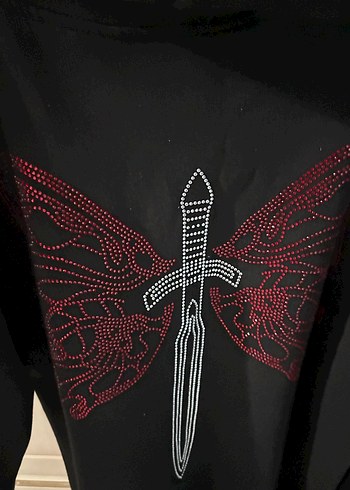 Hoodfame Taşlı Sweatshirt - Görsel 6