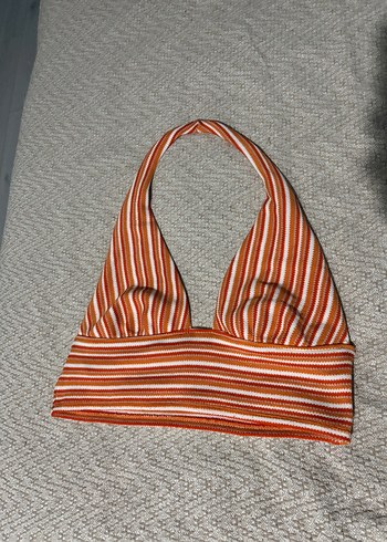 H&M Turuncu Crop - Görsel 14