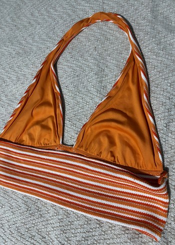 H&M Turuncu Crop - Görsel 11