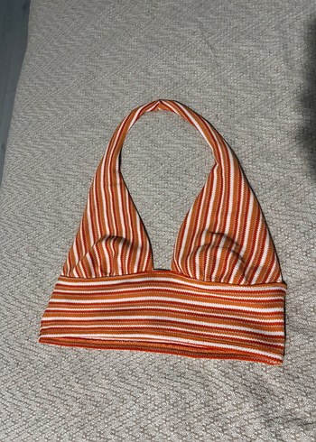 H&M Turuncu Crop - Görsel 12