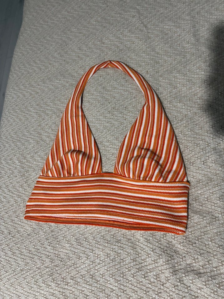 H&M Turuncu Crop - Görsel 2