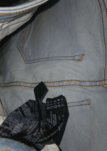 Kadın Mavi Şort - Görsel 5