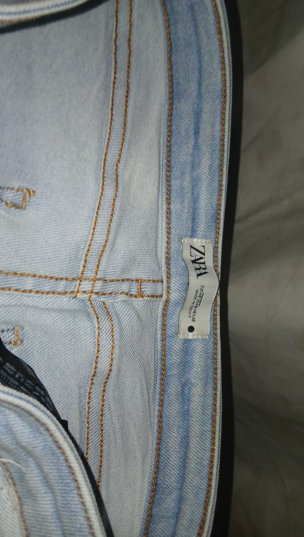 Kadın Mavi Şort - Görsel 3