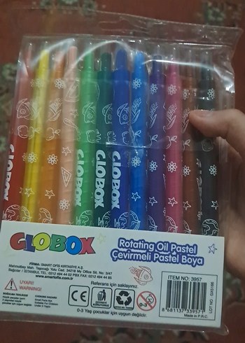 CIOBOX Dönerli Pastel Boya Seti