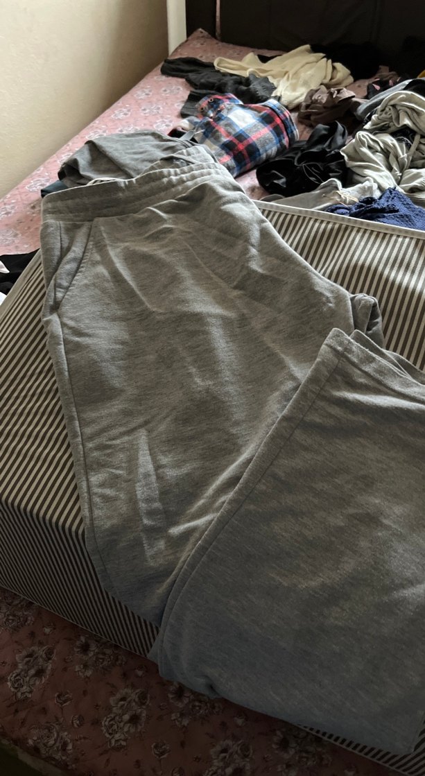 Gri Kadın Kumaş Pantolon - Görsel 2