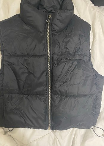 Kadın Siyah Puffer Yelek - Görsel 4