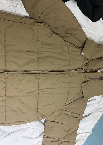 Kahverengi Fermuarlı Kadın Kışlık Mont - Görsel 7