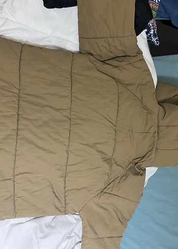 Kahverengi Fermuarlı Kadın Kışlık Mont - Görsel 3