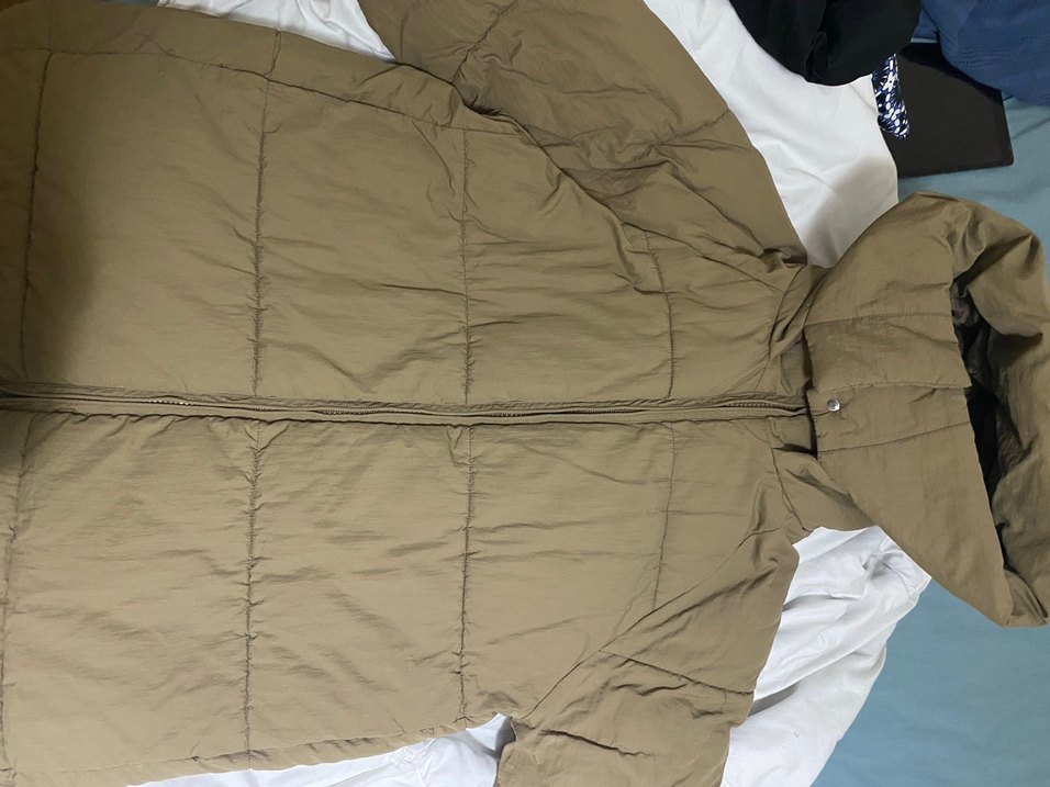 Kahverengi Fermuarlı Kadın Kışlık Mont - Görsel 4