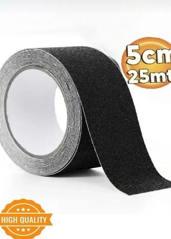 Kaydırmaz bant 5cmx25mt siyah