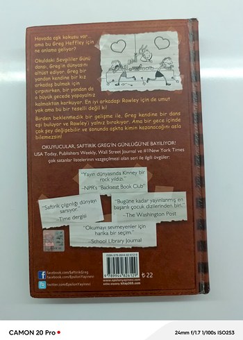  Greg'in Günlüğü: Ah Kalbim! Çizgi Roman