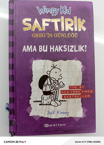 Saftirik Greg'in Günlüğü - Ama Bu Haksızlık!