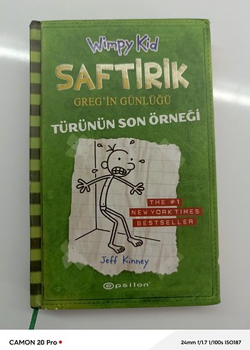 Saftirik Greg'in Günlüğü - Türünün Son Örneği