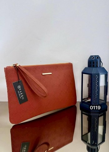 Camel Deri Minimalist Kadın Çanta - Görsel 7