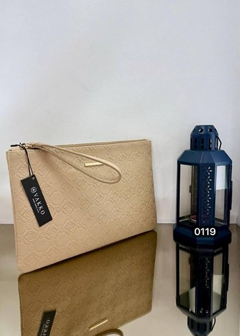 Camel Deri Minimalist Kadın Çanta - Görsel 3