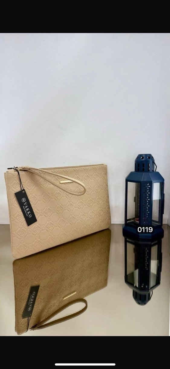 Camel Deri Minimalist Kadın Çanta - Görsel 3